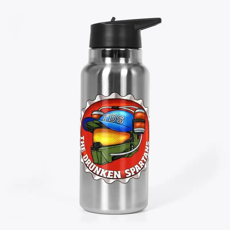 32oz TDS Logo Stainless Sippy bottle