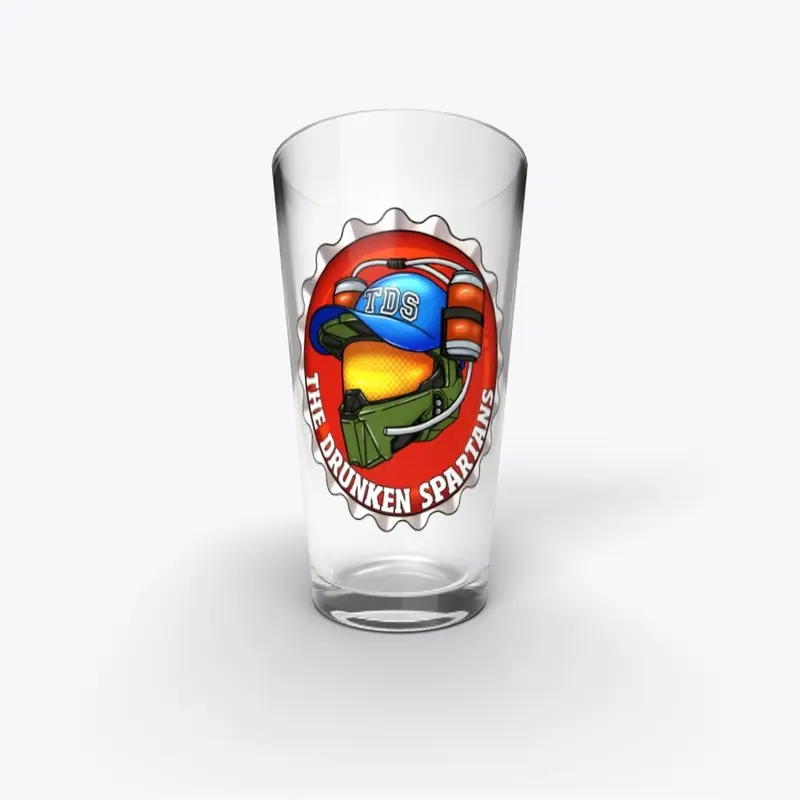 TDS Logo Pint Glass